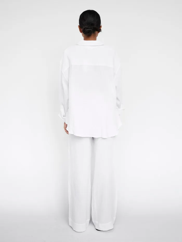 Women Maison Essentiele 8211 Core Pant In White The UNDONE Maternity