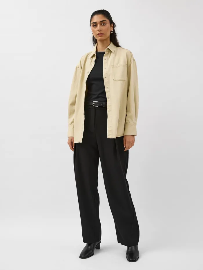 Women Marle 8211 Alfalfa Shirt In Beige Parsnip The UNDONE Tops