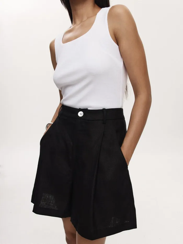 Women Marle 8211 Raymond Short In Black The UNDONE Shorts