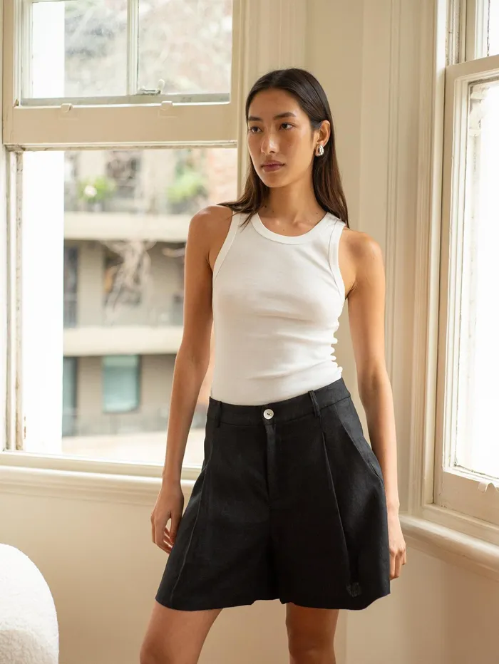 Women Marle 8211 Raymond Short In Black The UNDONE Shorts