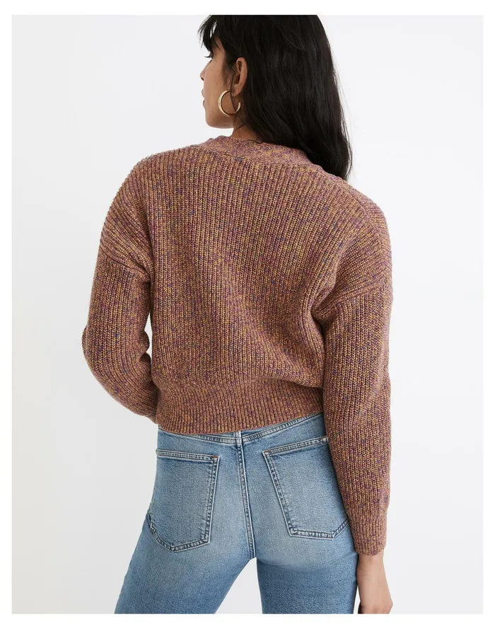 Women Marled Greywood Crop Cardigan Sweater Spacedye Bouquet Madewell Sweaters Women Marled Greywood Crop Cardigan Sweater Spacedye Bouquet Madewell Sweaters