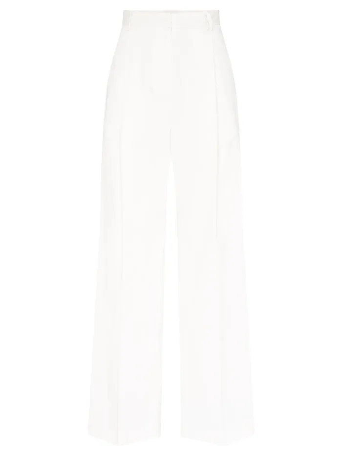 Women Matteau 8211 Summer Chino In White Chalk The UNDONE Pants