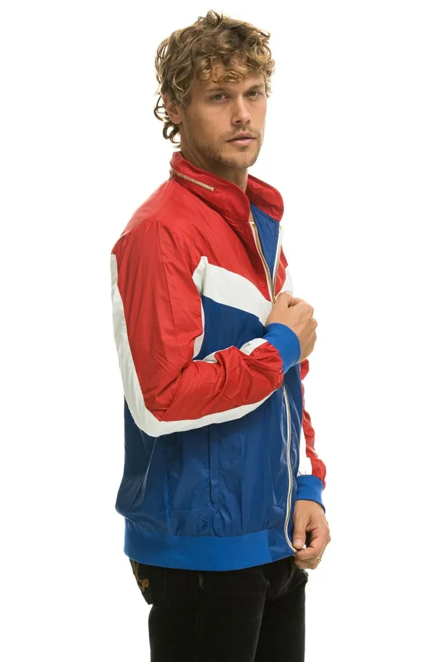 Women MEN039S WINDBREAKER JACKET 8211 CLASSIC USA Aviator Nation Outerwear Women MEN039S WINDBREAKER JACKET 8211 CLASSIC USA Aviator Nation Outerwear