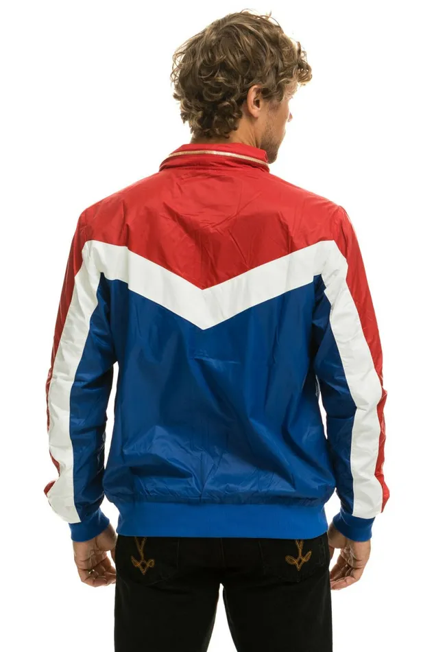 Women MEN039S WINDBREAKER JACKET 8211 CLASSIC USA Aviator Nation Outerwear Women MEN039S WINDBREAKER JACKET 8211 CLASSIC USA Aviator Nation Outerwear