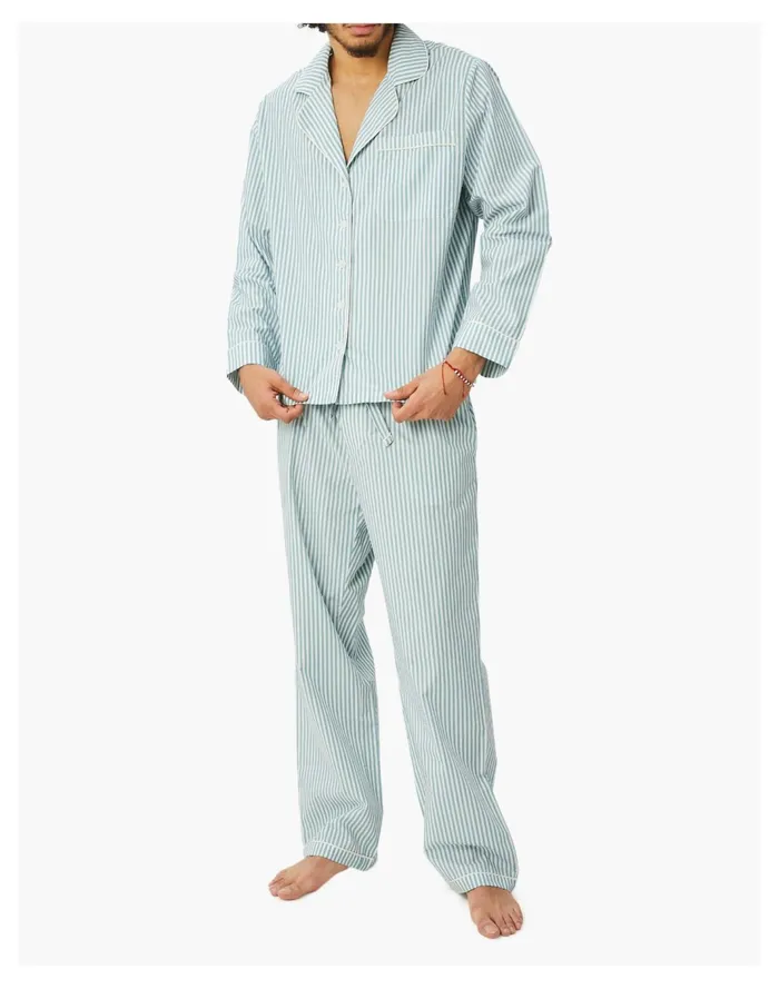 Women Morgan Lane TOMMY PJ SET Blue Multi Madewell Pajamas Women Morgan Lane TOMMY PJ SET Blue Multi Madewell Pajamas