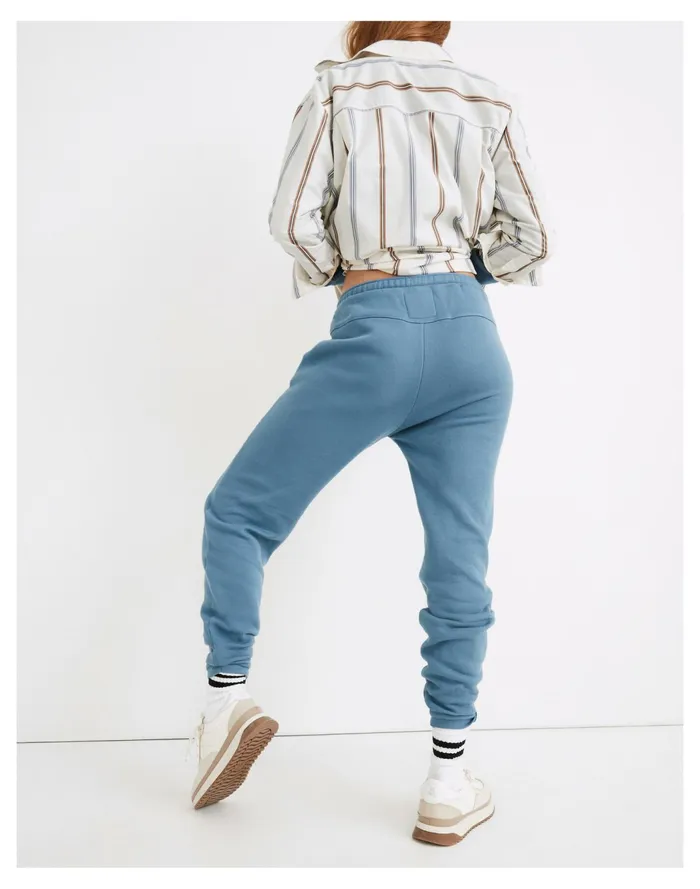Women MWL Betterterry Jogger Sweatpants Distant Ocean Madewell MWL Athleisure