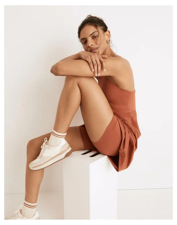 Women MWL Flex Fitness Dress Weathered Brick Madewell Activewear Women MWL Flex Fitness Dress Weathered Brick Madewell Activewear