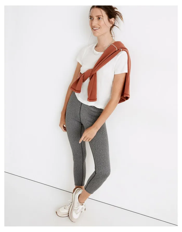 Women MWL Form High Rise 25034 Leggings In Heathered Charcoal Hthr Charcoal Madewell Activewear Women MWL Form High Rise 25034 Leggings In Heathered Charcoal Hthr Charcoal Madewell Activewear