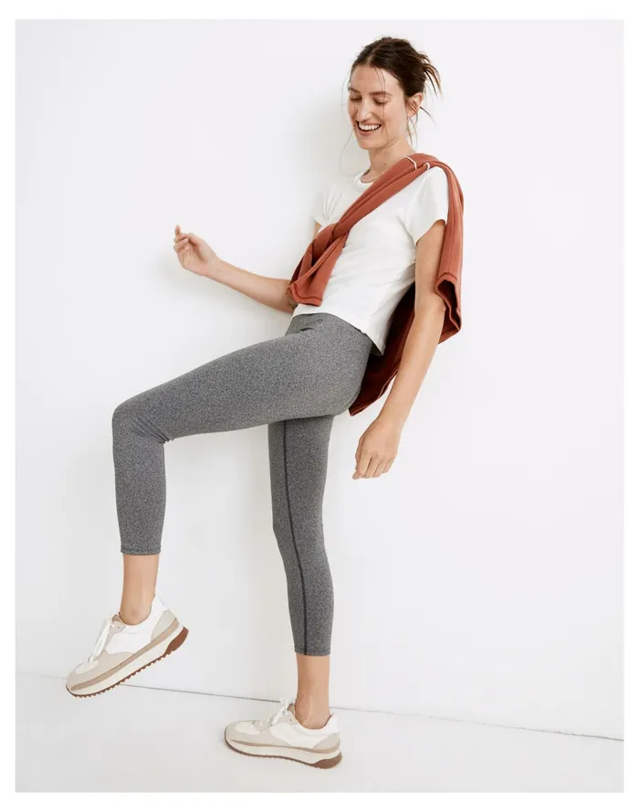 Women MWL Form High Rise 25034 Leggings In Heathered Charcoal Hthr Charcoal Madewell Activewear Women MWL Form High Rise 25034 Leggings In Heathered Charcoal Hthr Charcoal Madewell Activewear
