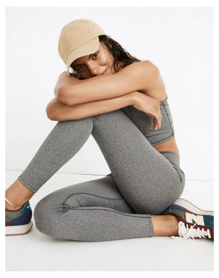 Women MWL Form High Rise 28034 Leggings In Heathered Charcoal Hthr Charcoal Madewell MWL Athleisure Women MWL Form High Rise 28034 Leggings In Heathered Charcoal Hthr Charcoal Madewell MWL Athleisure