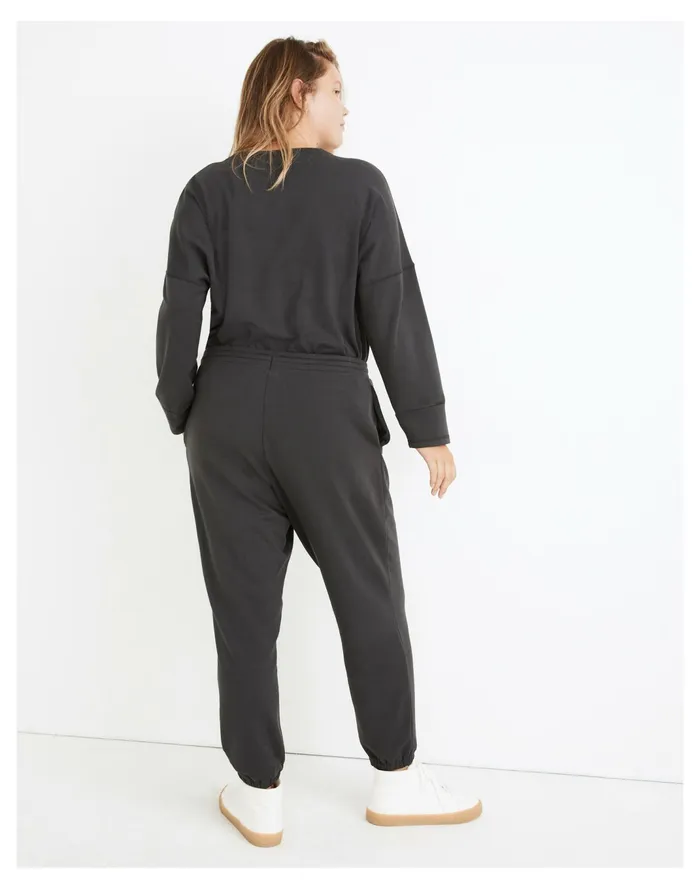 Women MWL Superbrushed Easygoing Sweatpants Black Coal Madewell MWL Athleisure Women MWL Superbrushed Easygoing Sweatpants Black Coal Madewell MWL Athleisure