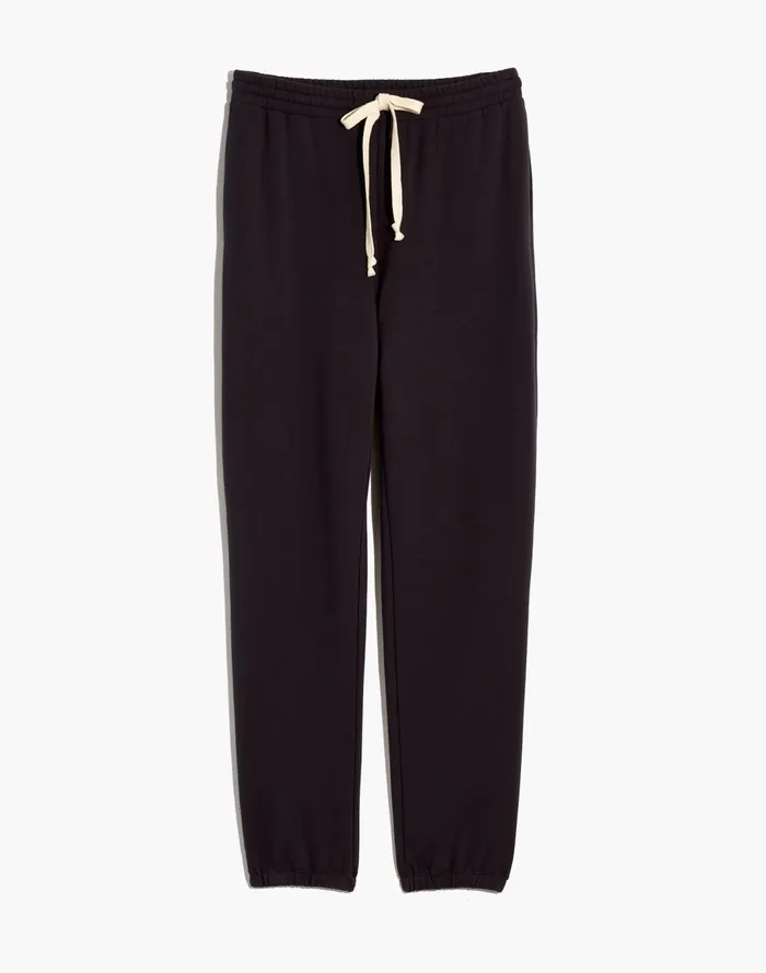 Women MWL Superbrushed Easygoing Sweatpants Black Coal Madewell MWL Athleisure Women MWL Superbrushed Easygoing Sweatpants Black Coal Madewell MWL Athleisure