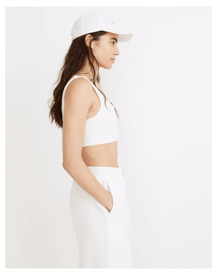 Women MWL Sweatshirt Bralette Lighthouse Madewell MWL Athleisure Women MWL Sweatshirt Bralette Lighthouse Madewell MWL Athleisure