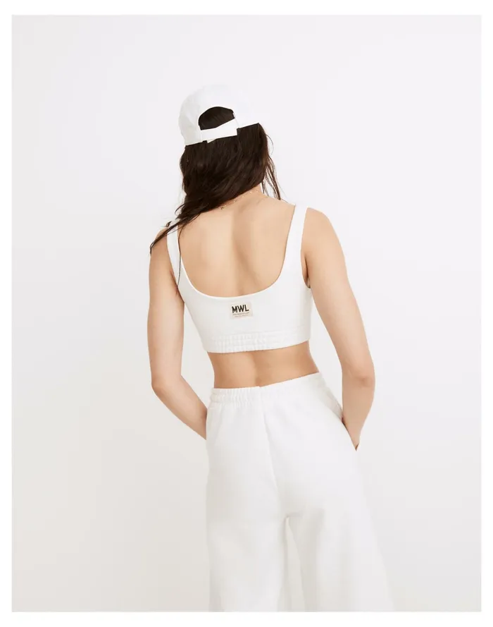 Women MWL Sweatshirt Bralette Lighthouse Madewell MWL Athleisure Women MWL Sweatshirt Bralette Lighthouse Madewell MWL Athleisure