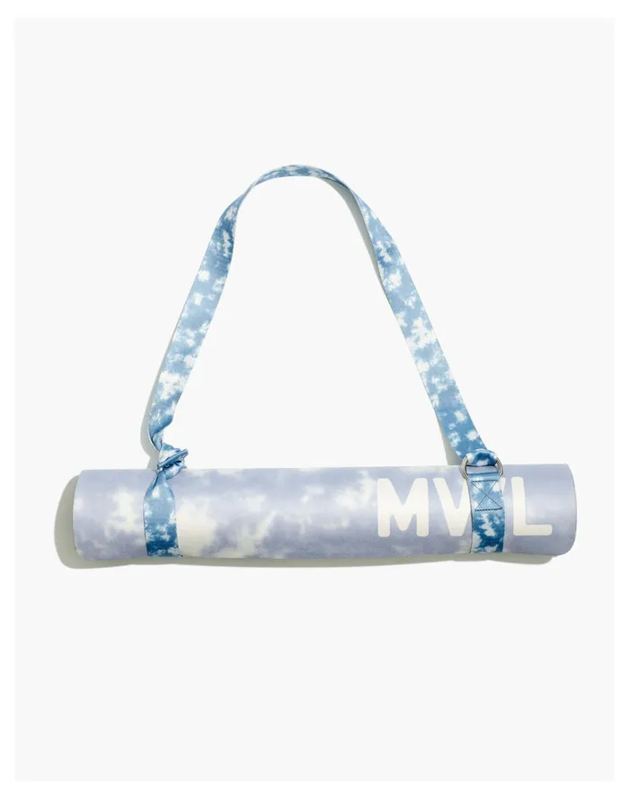 Women MWL X Yoga Zeal Tie Dye Exercise Mat Blue Marble Madewell MWL Athleisure Women MWL X Yoga Zeal Tie Dye Exercise Mat Blue Marble Madewell MWL Athleisure
