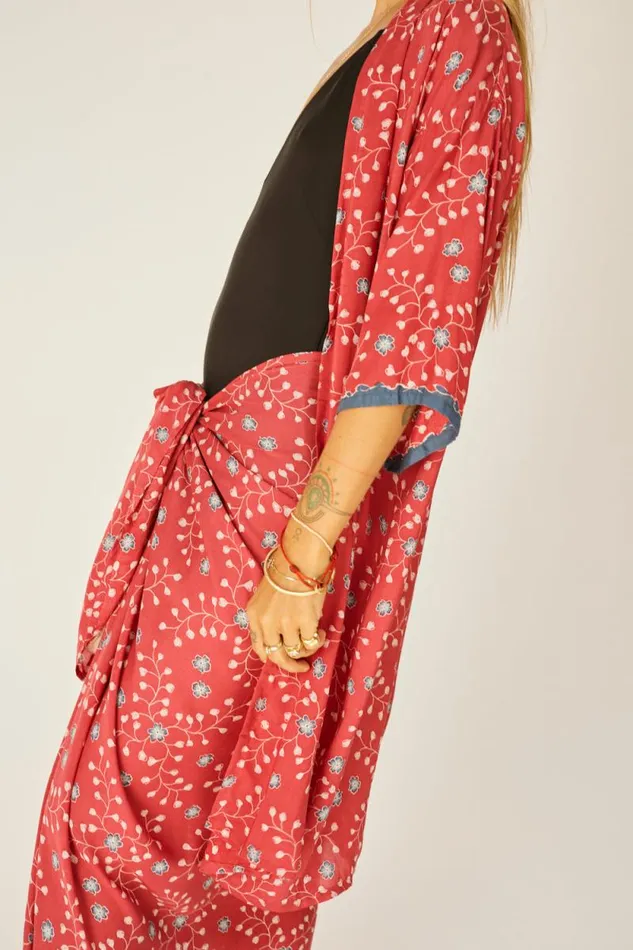 Women Natalie Martin Bottoms Sarong Pinwheel Barn Red