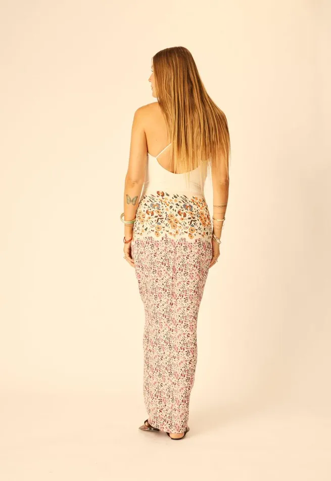 Women Natalie Martin Bottoms SarongScarf Petite Fleur Rose