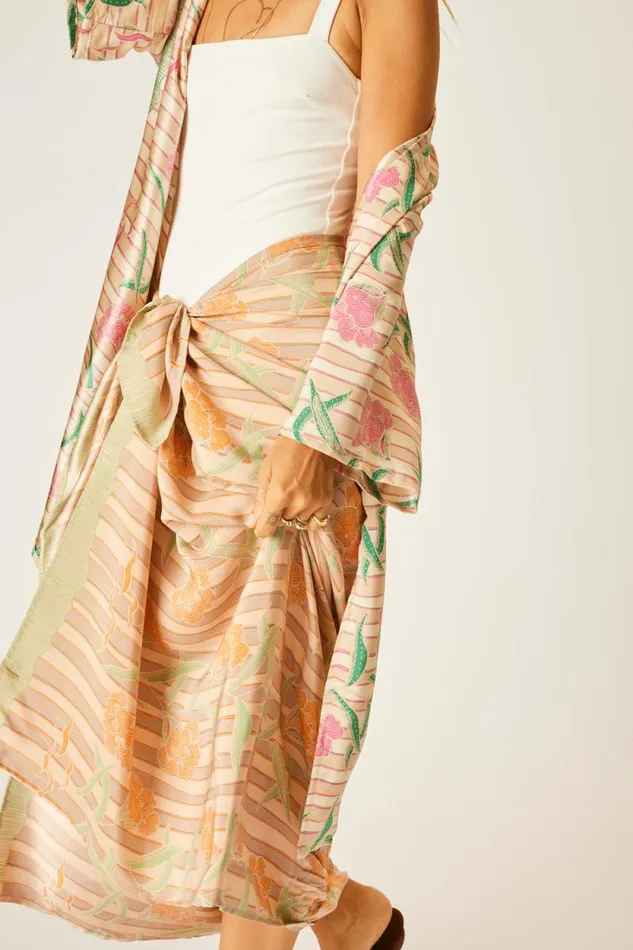 Women Natalie Martin Coverups Sarong Chamomile Apricot