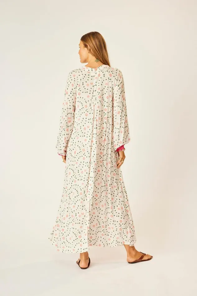 Women Natalie Martin Dresses Fiore Maxi Pinwheel Cotton