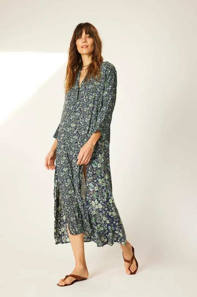 Women Natalie Martin Dresses Isobel Dress Petite Fleur Marine