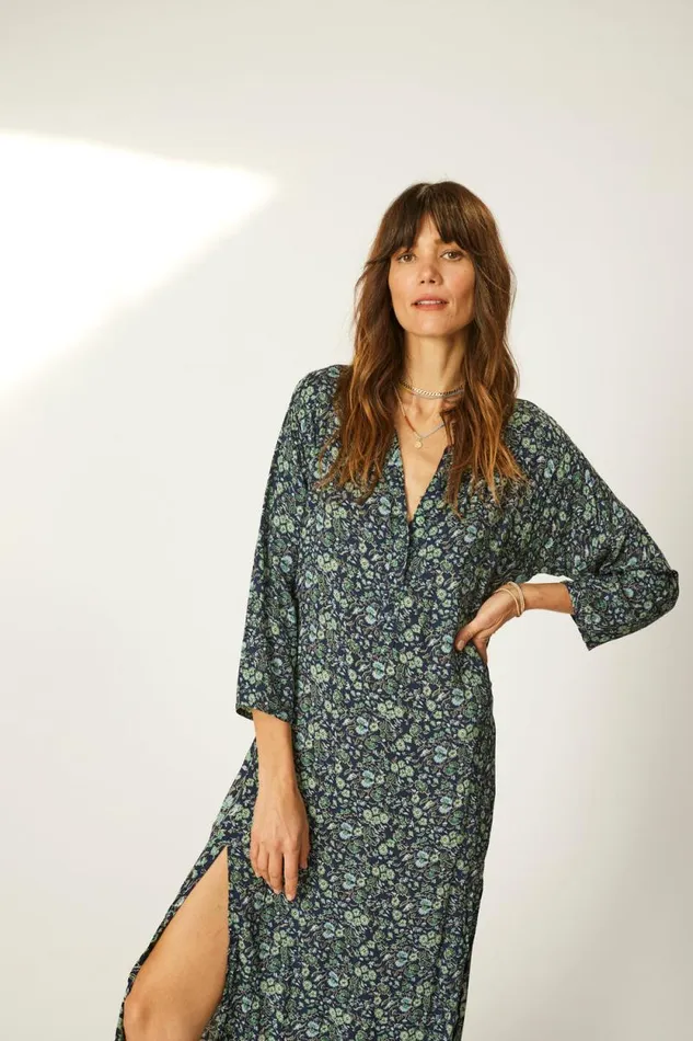 Women Natalie Martin Dresses Isobel Dress Petite Fleur Marine