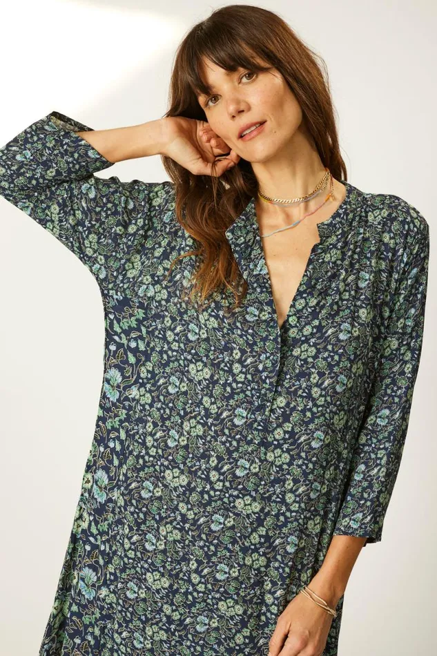 Women Natalie Martin Dresses Isobel Dress Petite Fleur Marine