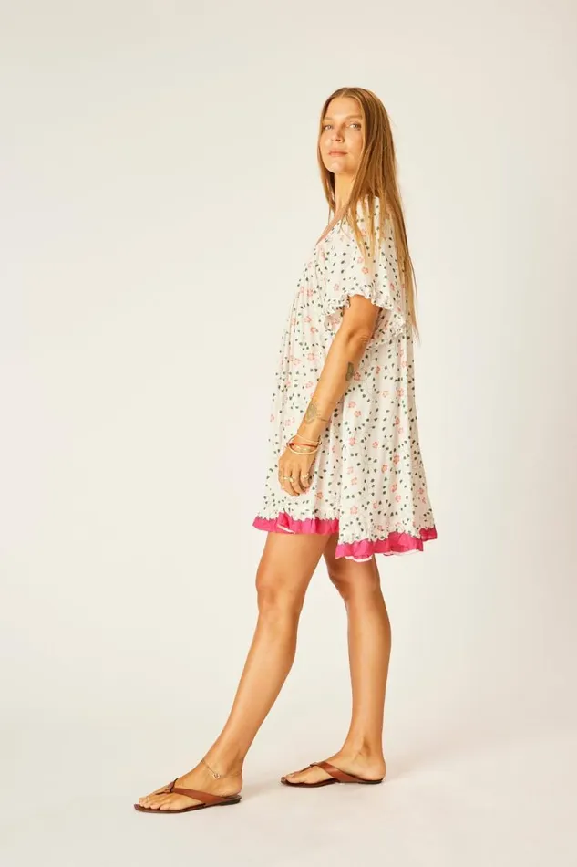 Women Natalie Martin Dresses Marina Dress Pinwheel Cotton