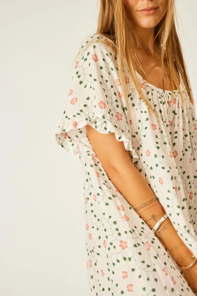 Women Natalie Martin Dresses Marina Dress Pinwheel Cotton