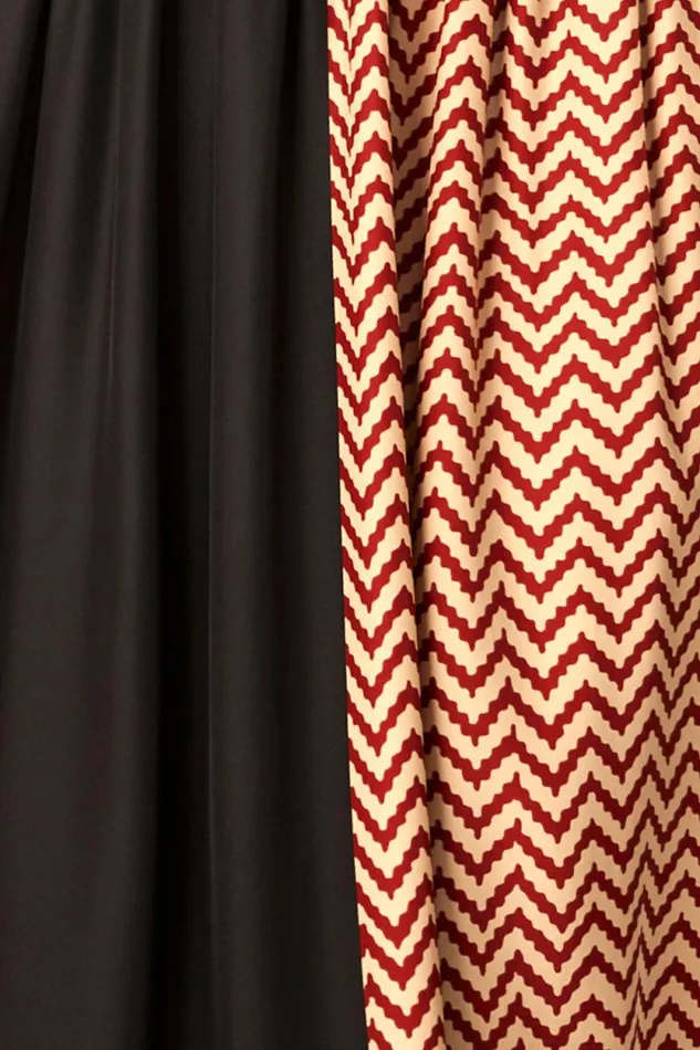 Women Natalie Martin Dresses Sienna Dress Block Zigzag Noire