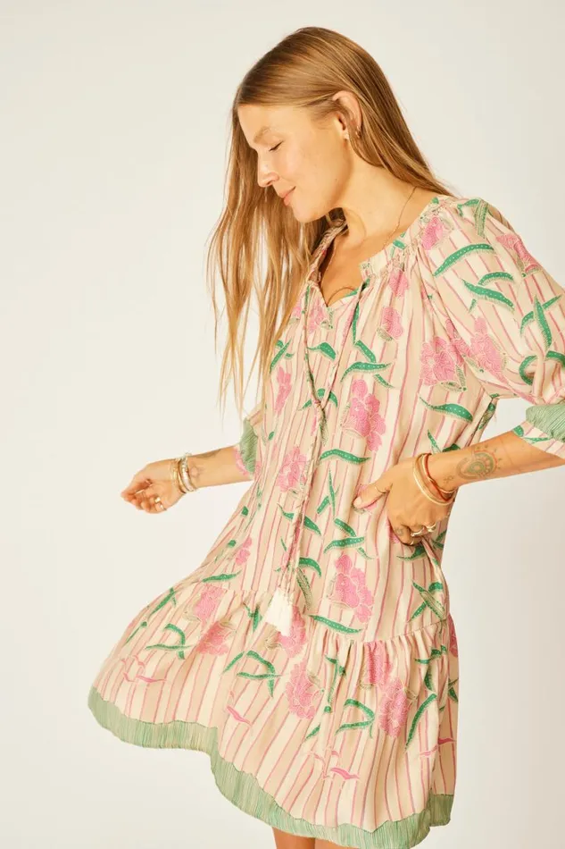 Women Natalie Martin Dresses Stevie Dress Chamomile Rose