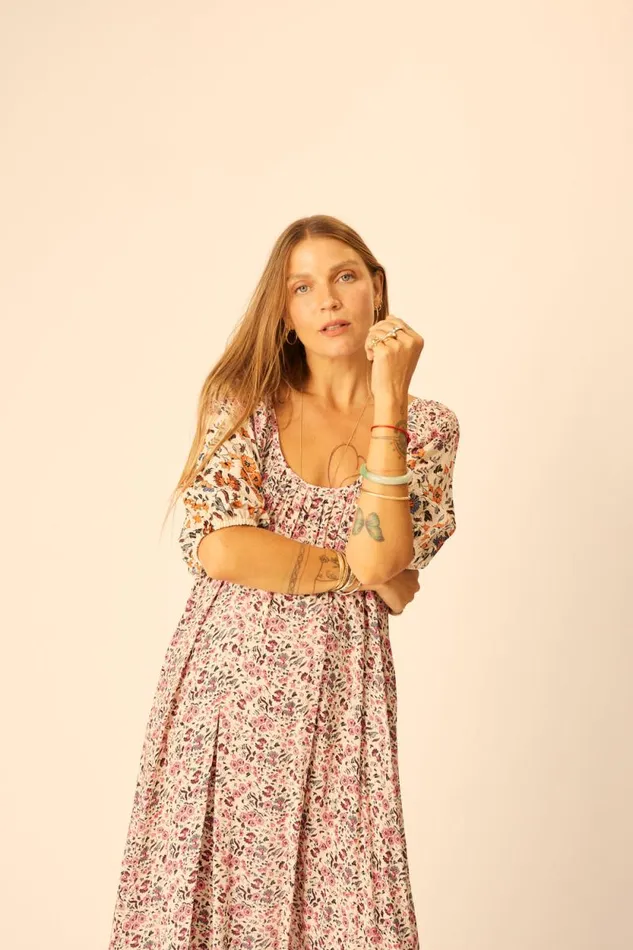 Women Natalie Martin Dresses Vivi Dress Petite Fleur Rose