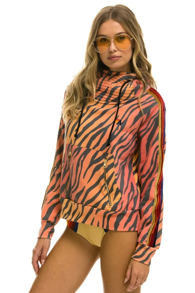 Women NINJA PULLOVER HOODIE 8211 TIGER Aviator Nation Hoodies Women NINJA PULLOVER HOODIE 8211 TIGER Aviator Nation Hoodies