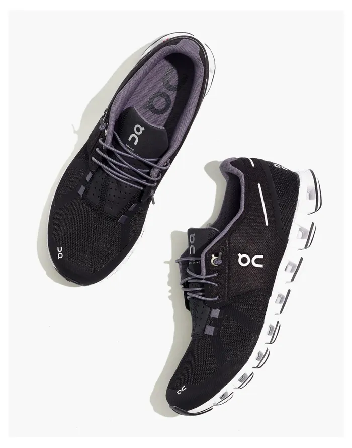 Women On Cloud Sneakers Black Madewell Sneakers
