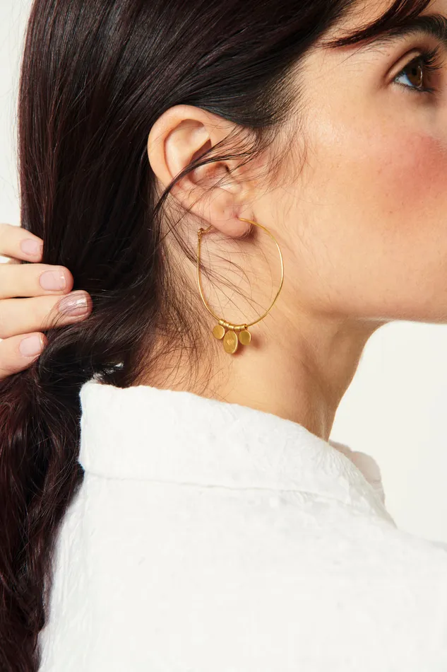 Women Panka Max Or Earrings Des Petits Hauts Jewellery Dph X Feeka