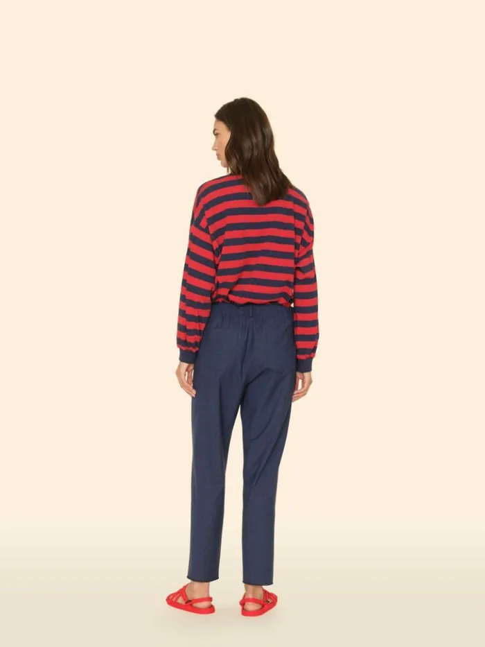Women Pants and Jumpsuits Xirena Navy Melange Mercer Pant