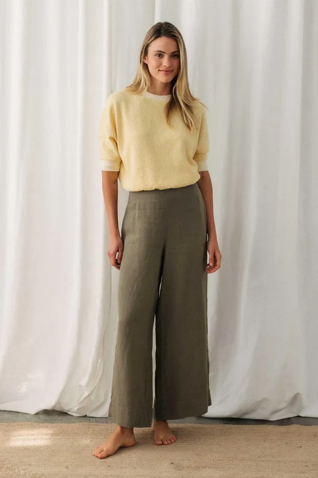 Women Pants Women 8211 Varmdo 8211 Light Khaki TWOTHIRDS Pants