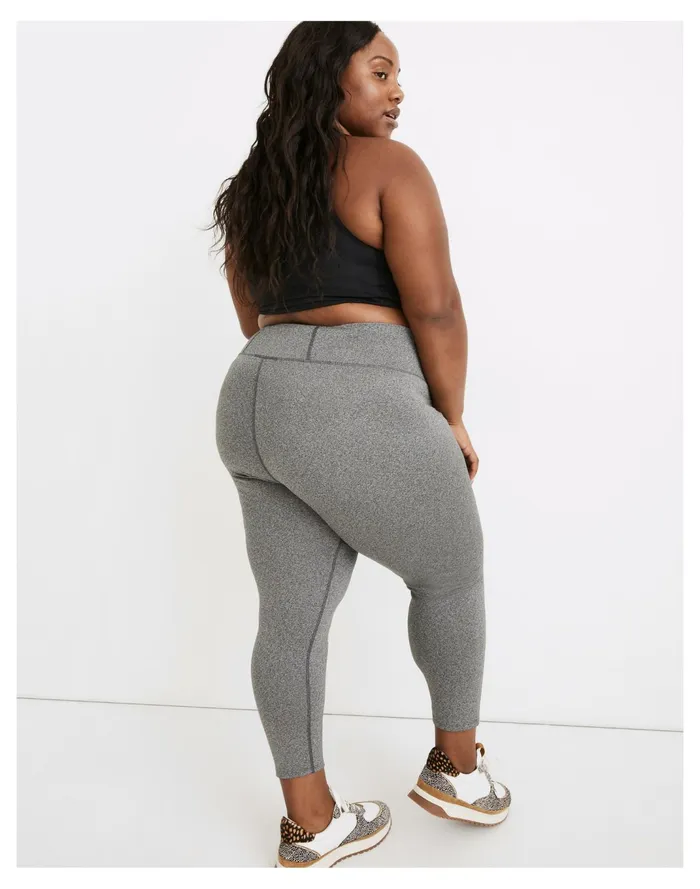 Women Plus Curvy MWL Form High Rise 25034 Leggings In Heathered Charcoal Hthr Charcoal Madewell Activewear Women Plus Curvy MWL Form High Rise 25034 Leggings In Heathered Charcoal Hthr Charcoal Madewell Activewear