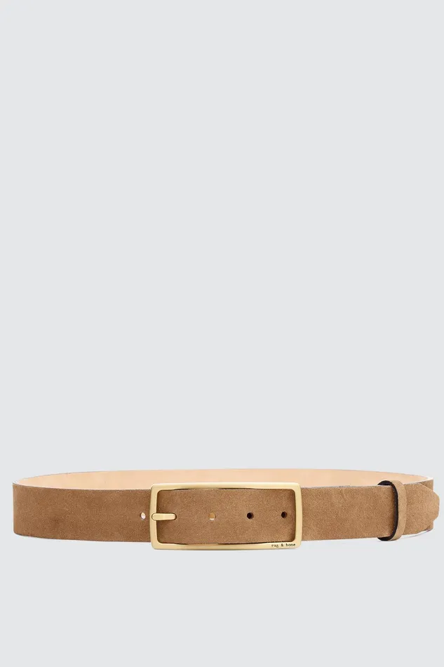 Women Rag and Bone Belts Rebound Camel Suede Belt For Women Rag and Bone Rebound Camel Suede Belt For Women