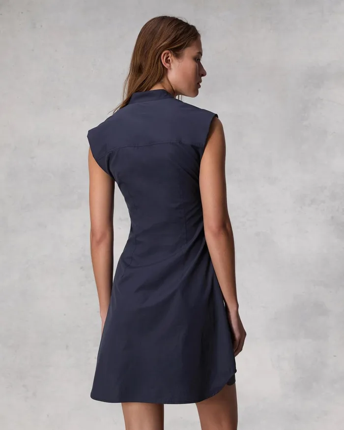 Women Rag and Bone Dresses and Skirts Louisa Cotton Poplin Dress Navy Women Rag and Bone Dresses and Skirts Louisa Cotton Poplin Dress Navy