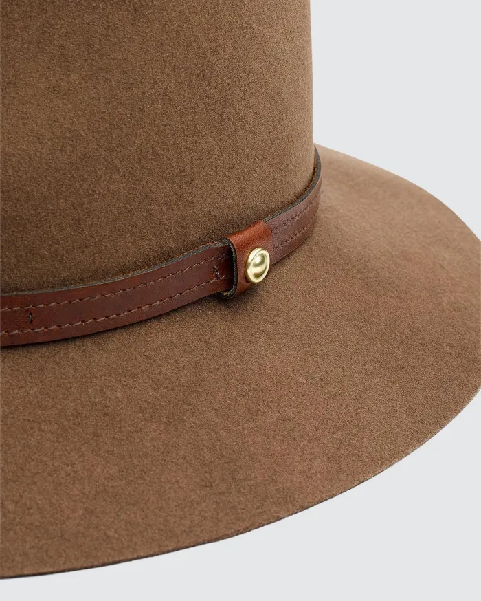 Women Rag and Bone Hats Floppy Brim Fedora Pecan Women Rag and Bone Hats Floppy Brim Fedora Pecan