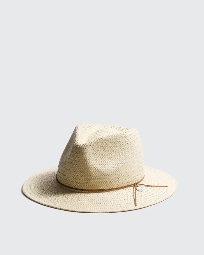 Women Rag and Bone Hats Packable Fedora Natural Brown