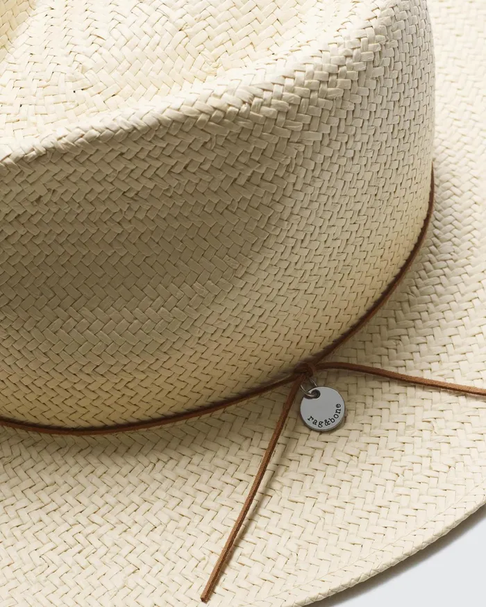 Women Rag and Bone Hats Packable Fedora Natural Brown Women Rag and Bone Hats Packable Fedora Natural Brown
