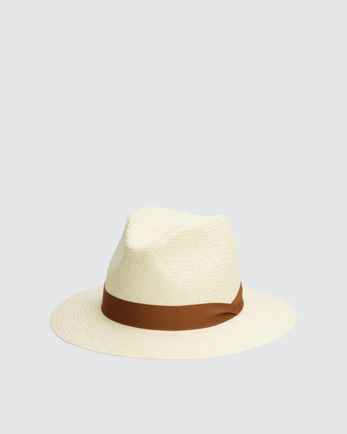 Women Rag and Bone Hats Panama Hat Natural