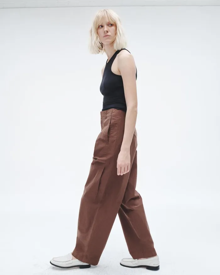 Women Rag and Bone Pants Donovan Cotton Pant Brown Women Rag and Bone Pants Donovan Cotton Pant Brown