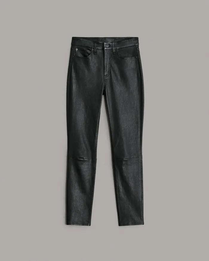 Women Rag and Bone Pants Nina High Black Women Rag and Bone Pants Nina High Black