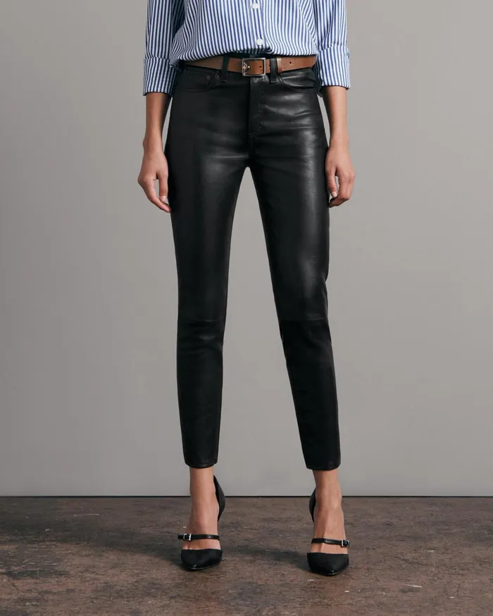 Women Rag and Bone Pants Nina High Black Women Rag and Bone Pants Nina High Black