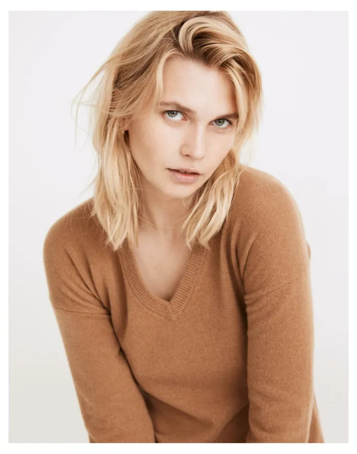 Women Resourced Cashmere V Neck Midi Dress Honey Chestnut Madewell Dresses Women Resourced Cashmere V Neck Midi Dress Honey Chestnut Madewell Dresses