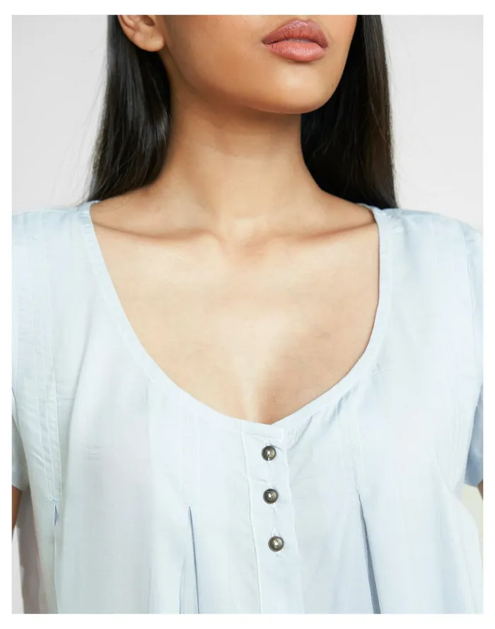 Women Reistor A Dreamy Escape Set Light Blue Madewell Pajamas Women Reistor A Dreamy Escape Set Light Blue Madewell Pajamas