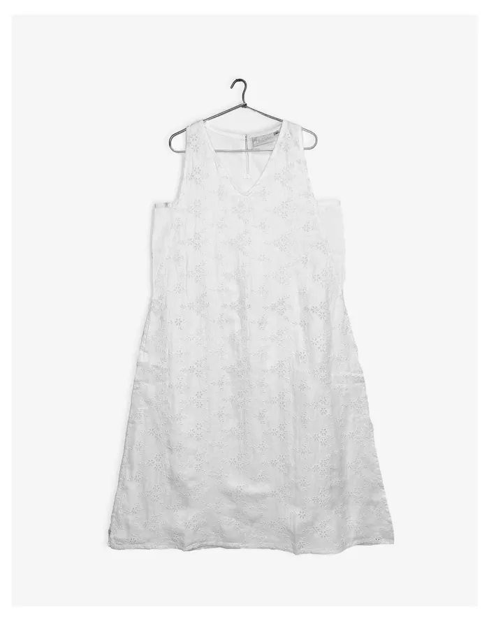 Women Reistor Hemp Eyelet Stolen Sunsets Midi Dress White Madewell Dresses Women Reistor Hemp Eyelet Stolen Sunsets Midi Dress White Madewell Dresses