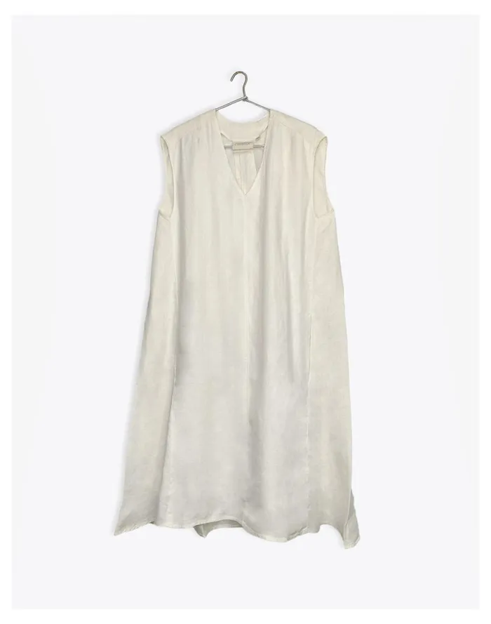 Women Reistor Hemp Musical Dusk Tunic Dress Ivory White Madewell Dresses Women Reistor Hemp Musical Dusk Tunic Dress Ivory White Madewell Dresses
